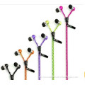 Wholesale in-Ear Metal Zipper Earbuds Earphone and Headphone